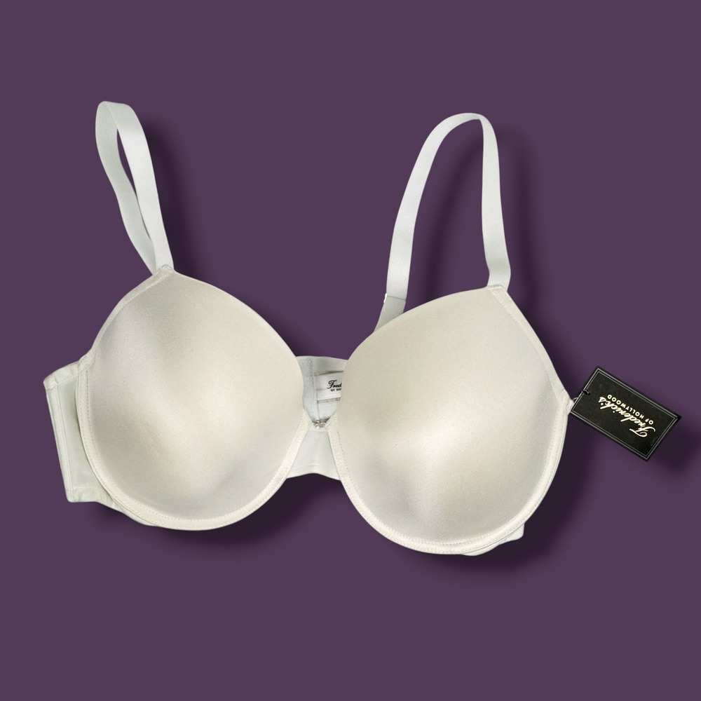 Fredericks of Hollywood EXXTREME White Push Up Bra 40D X252-1019 NWT